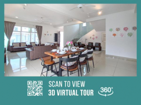 Lux Villa 6rm 12 to 22 pax Wifi Netflix BBQ SteamBoat Games Beach Water Park